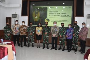 Audiensi Bersama Direksi Bank BTN, Danrem 044/Gapo Dampingi Pangdam II/ Sriwijaya