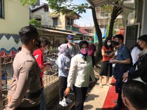 PPKM Serbu di Kelurahan 11 Ilir Kecamatan Ilir Timur II Palembang