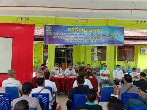 Kabupaten Muara Enim Sosialisasi Peraturan Perundang Undangan Tentang Pemilihan Kepala Desa Serentak