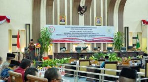 Bupati Banyuasin Sampaikan Raperda APBD Tahun Anggaran 2020.