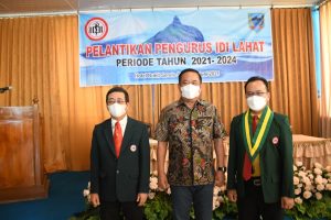 Bupati Lahat Hadiri Pelantikan Pengurus IDI Cabang Lahat Periode 2021- 2024