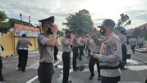 41 personel polres Lahat Naik Pangkat, Kapolres Lahat Sampaikan Ini