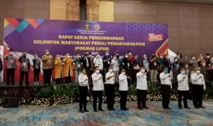 Bapas Lahat dan Pokmas Lipas Lahat Raker Pengembangan Kelompok Masyarakat Peduli Pemasyarakatan