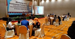 Waka Polres Muara Enim sebagai Narasumber Workshop Akhir Pendampingan Penilaian Kepatuhan