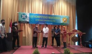 Uji Kompetensi Wartawan di Sumsel   Tingkat Muda dan Madya Diikuti 54 Peserta