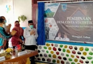 Desa Manggul Lounching Pilot Project Desa Cantik, Wabup Lahat : Apresiasi dan Jadikan Contoh