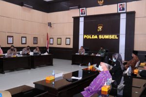 Kapolda Sumsel Pimpin Rakor Pengamanan Hari Raya Idul Adha 1442 H