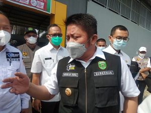 Gubernur Sumsel  Apresiasi Tempat Pembuatan Aspal Panas PU BM & TR Provinsi Sumsel