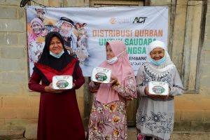 Dua tahun Tak Ada Pemotongan Hewan Qurban, Global Qurban Antar Daging ke Desa Pulokerto