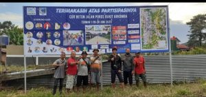 Warga Arcomba Kembali Akan Cor Beton Jalan Poros Komplek Termin Ke-II