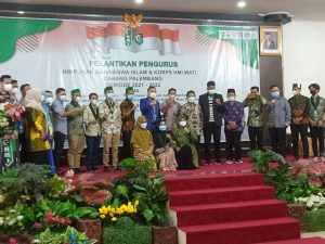 Herman Deru Hadiri Pelantikan Pengurus HMI 2021-2022