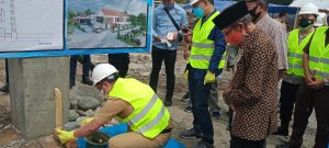 Bupati Lahat Letakan Batu Pertama Pembangunan Rumah Sakit Pratama Type D di Kecamatan Tanjung Tebat