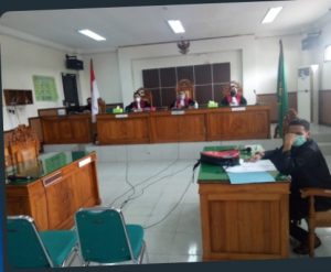 Sidang  Lanjutan Oknum ASN Muba Pelaku  Asusila Kembali Digelar