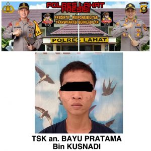 Edarkan Narkoba BP Diamankan di Desanya