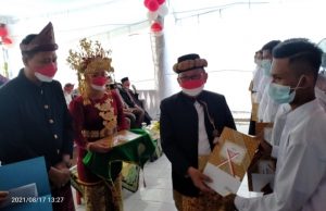 Simbolis Pemberian Remisi Umum di Lapas kelas IIA Lahat , Wabup Lahat Sampaikan Ini