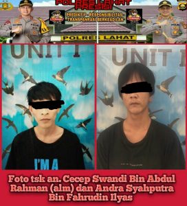 Sering Transaksi Narkoba Dua Lelaki Ini Diamankan Satres Narkoba Polres Lahat