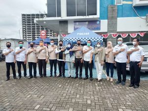 Samsat Palembang IV Soft LauncingTransaksi Non Tunai Melalui Mesin EDC Yang Pertama Kali di Sunsel