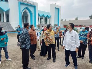 Eddy Santana Putra Siap Perjuangkan Dana APBN Untuk Pembangunan Landscape di SMK Negeri 2 Palembang