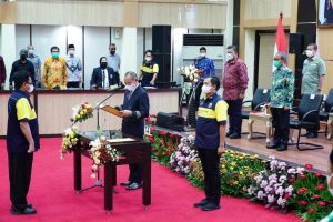 Sekda Sumsel Hadiri Pelantikan Pengurus PDBI Sumsel