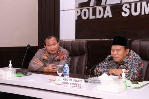 Kapolda Sumsel Menerima Audiensi PW  Nahdatul Ulama Prov Sumsel