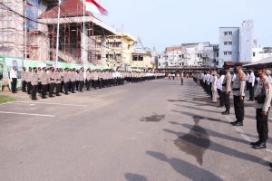 Polda Sumsel Melakukan Apel Pagi Yang Diwakili Wakapolda Sumsel Brigjen Pol Rudi Setiawan Sik,MH,