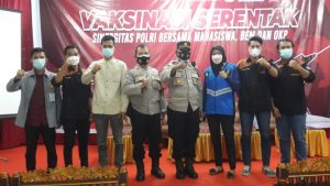 BEM Universitas PGRI Palembang Gelar Vaksinasi