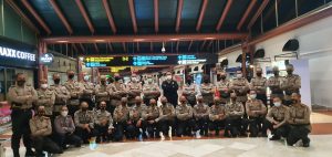 Polri Berangkatkan 100 Resimen Vaksinator Covid-19 ke PON XX Papua