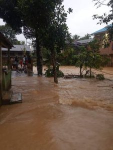 Banjir Bah Hantam Warga Kelurahan Muara Enim ; Warga Minta Walikota Segera Bangun Talud