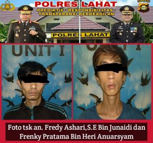 Sering Transaksi Narkoba Dua Lelaki Ini, Diamankan Satres Narkoba Polres Lahat