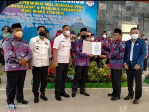 Pengurus PPDI Kabupaten Lahat dan Kecamatan Periode 2020 – 2025 Dikukuhkan