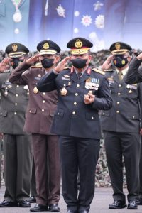 Kapolda Sumsel Bersama Pju,anjangsana Dalam Rangka Hut TNI Ke 76