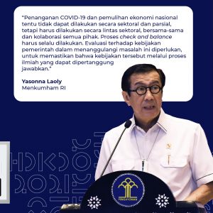 Seminar Nasional, Kementerian Hukum dan HAM Dukung Akselerasi Indonesia Sehat dan Pemulihan Ekonomi Nasional