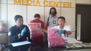 Polres Lahat Gelar Press Conperence Perkara Pornografi dan UU ITE