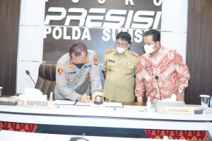 Polda Sumsel Apresiasi Kepada Bupati Banyuasin Berikan Dana Penerimaan Bintara Polri