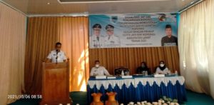 Sekda Kabupaten Lahat Chandra SH MM Buka Sosialisasi Satgas Pengawasan Koperasi