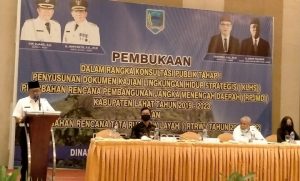 Wabup Lahat Buka Konsultasi Publik Tahap 1 Penyusunan Dokumen KLHS Perubahan RPJMD