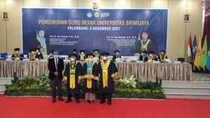 Unsri Kukuhkan Dua Guru Besar FKIP