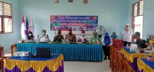 Siswa SMPN 2 Kecamatan Merapi Barat  Jadi Sasaran Vaksinasi Kodim 0405/Lahat