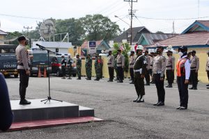 Polres Lahat Apel Gelar OPS Zebra Musi Tahun 2021