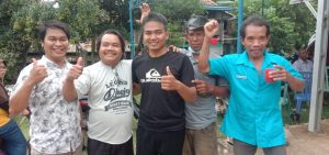 Imran Hadi S,Sos Unggul Pilkades Tanjung Beringin kecamatan Banyuasin III