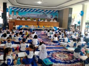 Bupati Lahat Membuka Lomba Mewarnai Anak Usia Dini