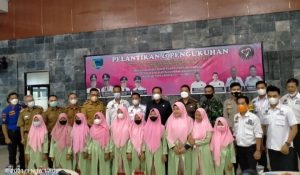 Bupati Lahat Bersama Forkompimda Hadiri Pelantikan DPC Gencar Kabupaten Lahat Periode 2021-2025