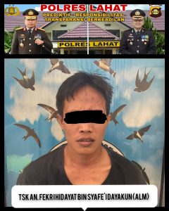 Edarkan Narkoba FH Diamankan Satres Narkoba Polres Lahat