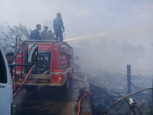 7 Rumah di Tanjung Kurung Ilir Hangus Dilalap Api