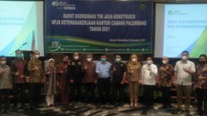 Rakor Bahas Pekerja Jasa Kontruksi Wajib Diikutsertakan di BPJS Ketenagakerjaan Sebelum Proyek Dilaksanakan