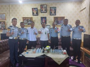 Jalin Sinergitas, Kalapas Lahat Kunjungi Kejari Lahat dan Pengadilan Negeri Lahat