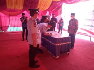 Sertijab Kalapas Kelas IIA Tanjung Raja Ogan Ilir