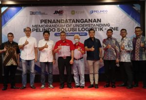 Pelindo Solusi Logistik Gandeng JNE Perluas Pasar, untuk Kesejahteraan Sosial dan Ekonomi Nasional