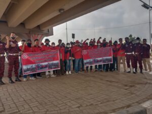 Pemuda Demokrat Indonesia Palembang Lakukan Penggalangan Dana Korban Kebakaran