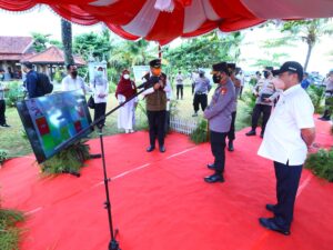 Tinjau Vaksinasi dan Lokasi Isoter, Kapolri Minta Forkopimda Babel Perkuat Pencegahan Lonjakan Covid-19